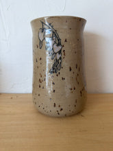 Load image into Gallery viewer, Beige Vase with Hanging Herb Accents