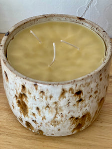 Beeswax Cedar Candle