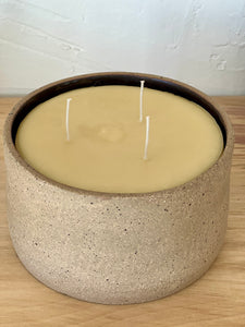 Beeswax Cedar Candle