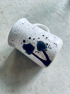Blue Mushroom Mug