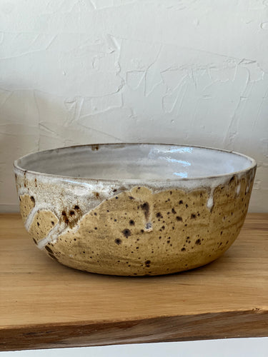 Spotted White Bowl