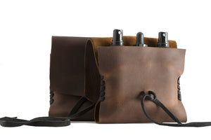 Ayurvedic Leather Travel Bag