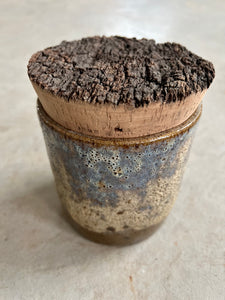 Volcanic Ceramic Container